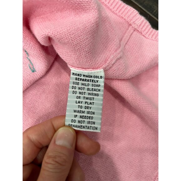 Emma Tricot Pink Sleeveless Top With Floral Embroidery - Picture 6 of 8